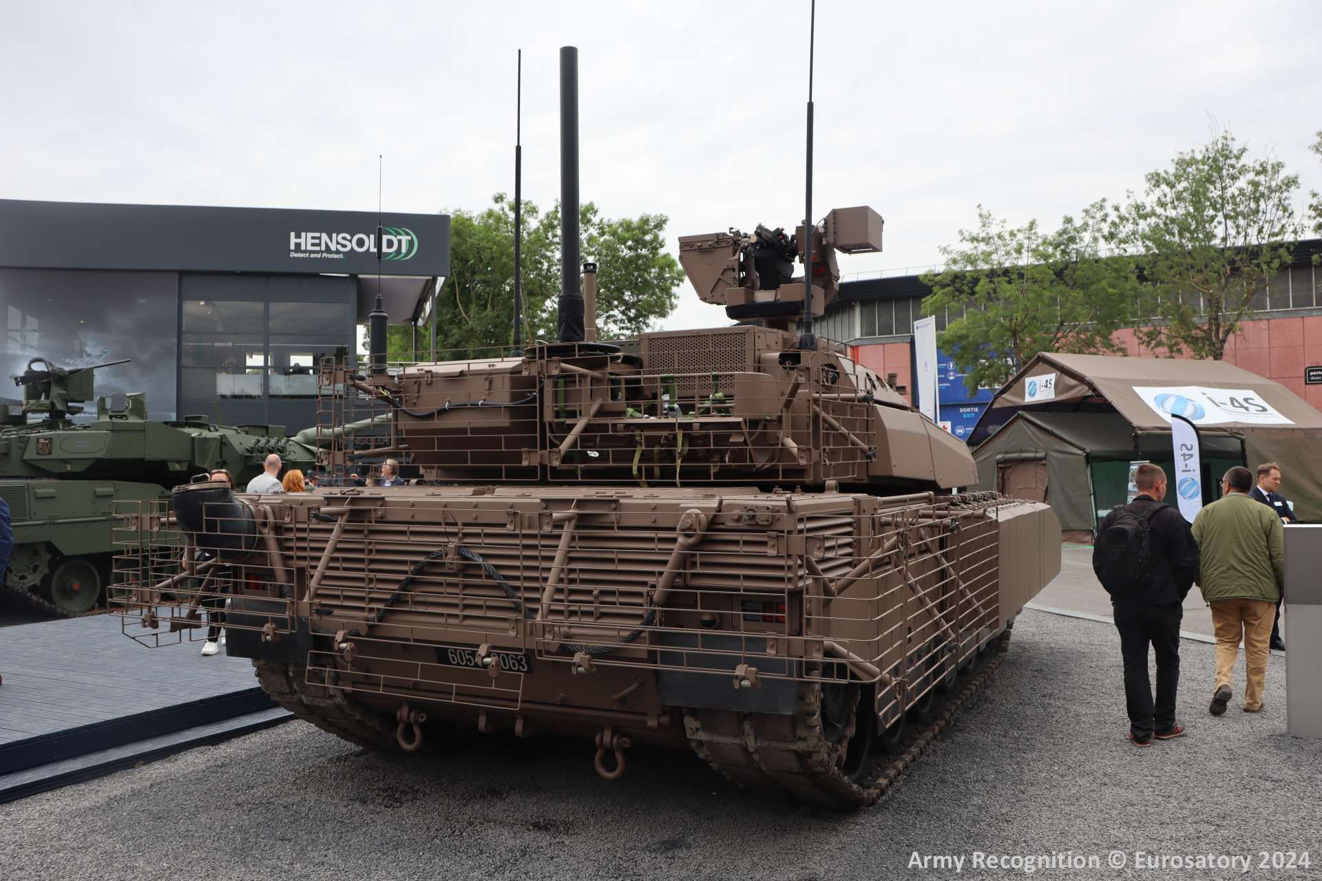 France showcases Leclerc XLR main battle tank with modernized tech at